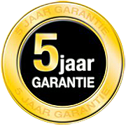 5 Jaar Garantie